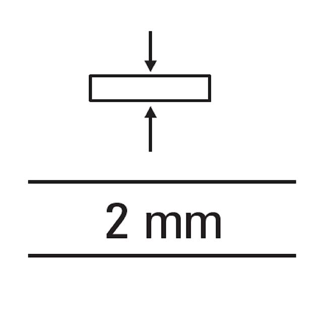 Fúgakereszt fogással 2 mm 70 drb