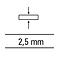 Fúgakereszt fogással 2,5mm 70 drb,4