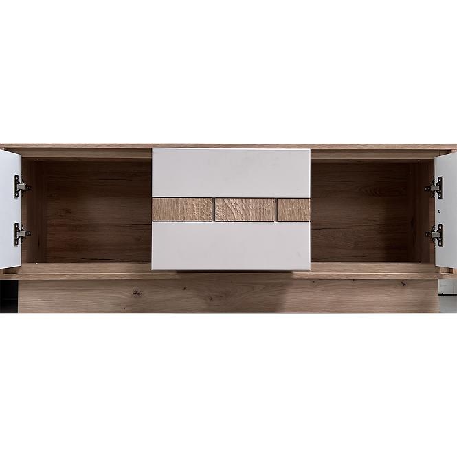 Szekrény RTV Keks K4 3D cashmere,3