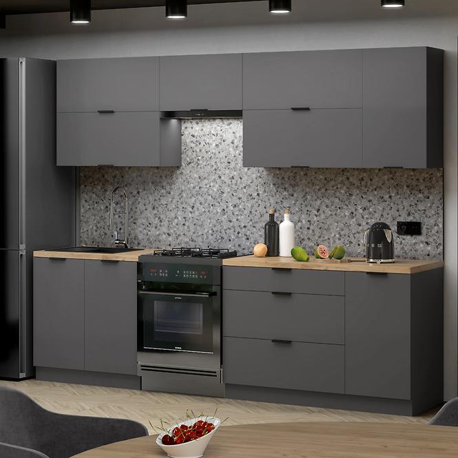 Konyhaszekrény Loft II G60 U grafit