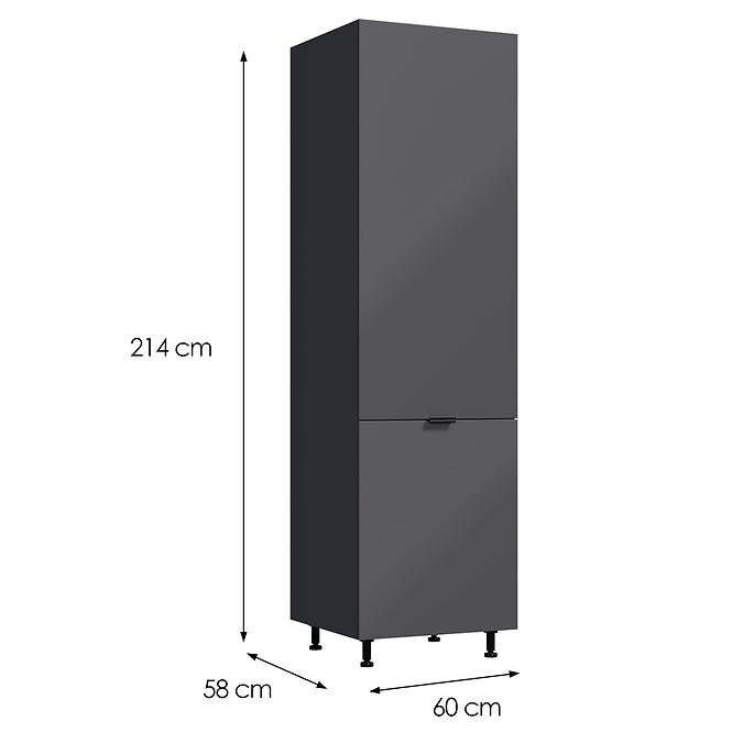 Konyhaszekrény LOFT II D60 grafit