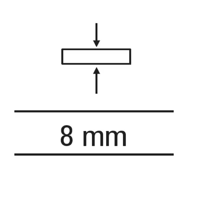 Fúgakereszt 8mm 30 DB,4