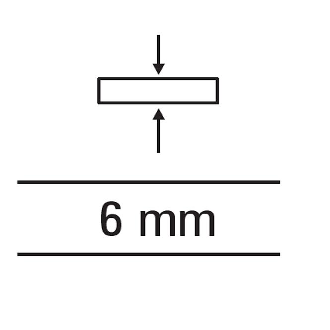 Fúgakereszt 6mm 50 DB