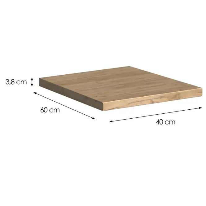 Konyhai munkalap Loft II 40 cm tölgy craft