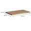 Konyhai munkalap Loft II 120 cm tölgy craft,2