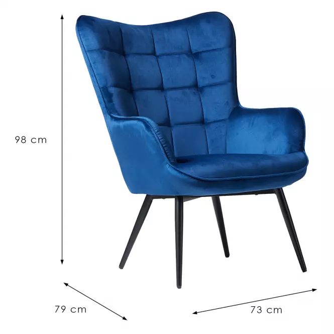 Fotel Hannah 9388 HC 226-49,8