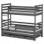 Ágy – Emeletes Luk 90x200 graphite