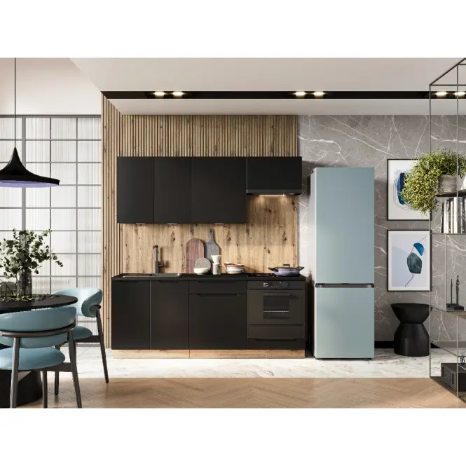 Ajtó mosogatógéphez  Isabel FZ 60 PO fekete/artisan,3