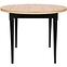 Asztal Odys ST-35 100x100+35 wotan/fekete,4