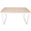 Asztal Iris ST-29 140x80+2x40 sonoma/fehér,3