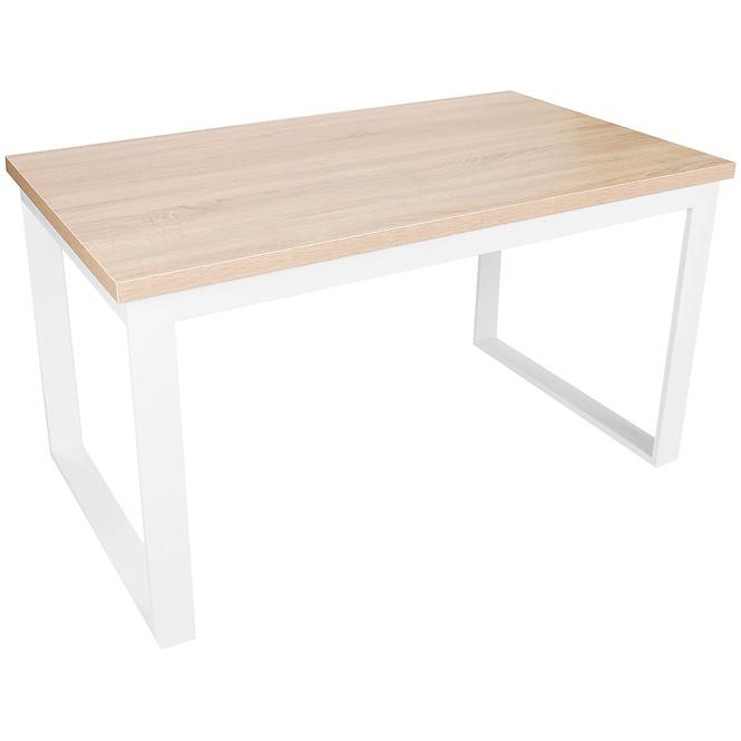 Asztal Iris ST-29 160x90+2x40 sonoma/fehér