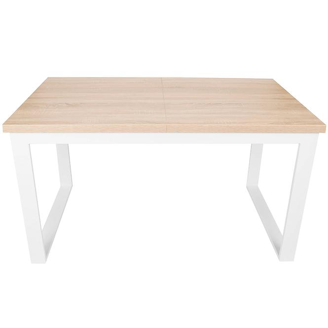 Asztal Iris ST-29 160x90+2x40 sonoma/fehér