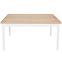 Asztal ST-05 140x80+40 cm sonoma/fehér,3