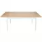 Asztal ST-05 140x80+40 cm sonoma/fehér,4