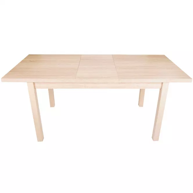 Asztal ST-874 140x80+40 cm sonoma