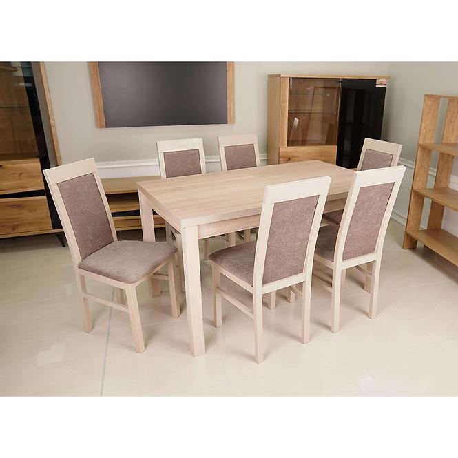 Asztal ST-874 140x80+40 cm sonoma,6