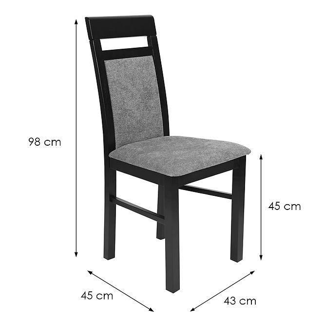 Szék KR981 fekete/storm 97