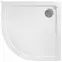 Félkör alakú zuhanytálca Look Rea K7906 white 80x100 jobbos,2
