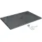 Téglalap alakú zuhanytálca Rock Rea K4583 grey 80x120