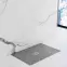 Téglalap alakú zuhanytálca Rock Rea K4583 grey 80x120,3