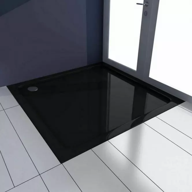 Téglalap alakú zuhanytálca Savoy Rea K4087 black 80x100,3