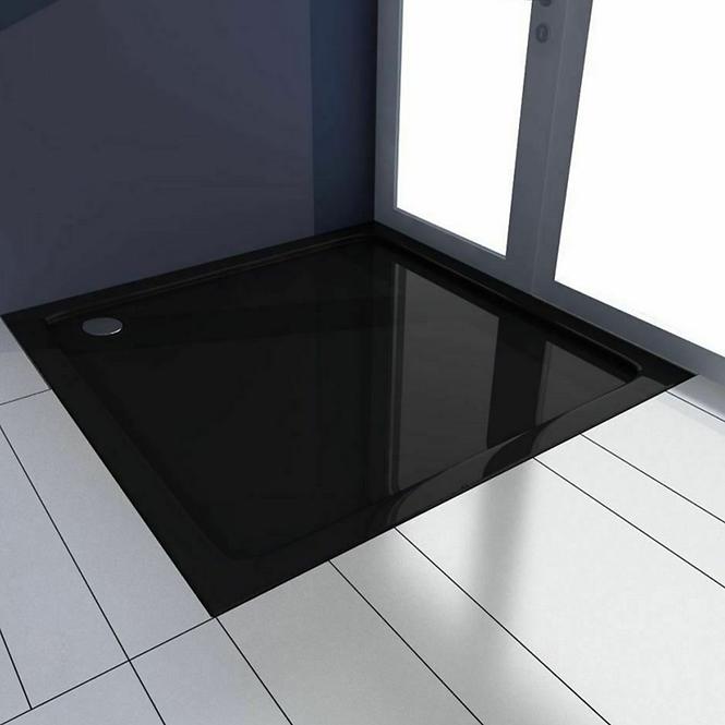 Négyzet alakú zuhanytálca Savoy Rea K4804 black 80x80,3