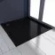 Négyzet alakú zuhanytálca Savoy Rea K4804 black 80x80,3