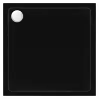 Négyzet alakú zuhanytálca Savoy Rea K4803 black 90x90