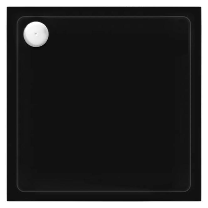 Négyzet alakú zuhanytálca Savoy Rea K4803 black 90x90