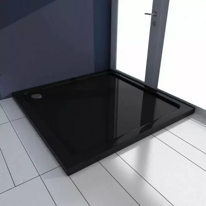 Négyzet alakú zuhanytálca Savoy Rea K4803 black 90x90