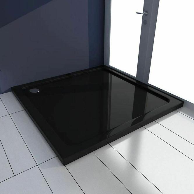 Négyzet alakú zuhanytálca Savoy Rea K4803 black 90x90