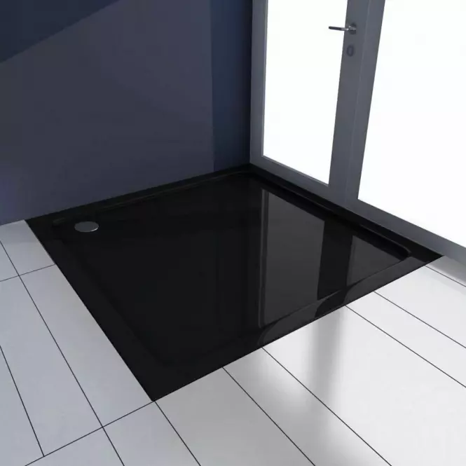 Négyzet alakú zuhanytálca Savoy Rea K4803 black 90x90