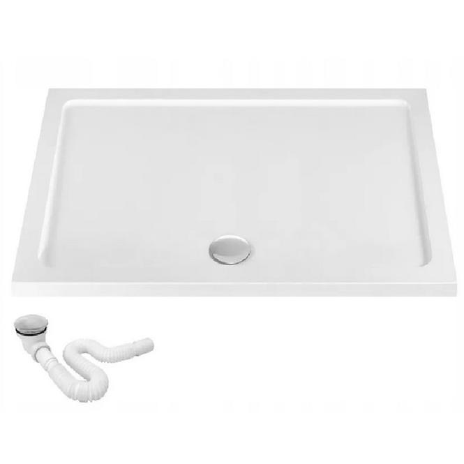 Téglalap alakú zuhanytálca Savoy Rea K5332 white 80x100