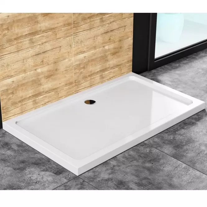 Téglalap alakú zuhanytálca Savoy Rea K5332 white 80x100