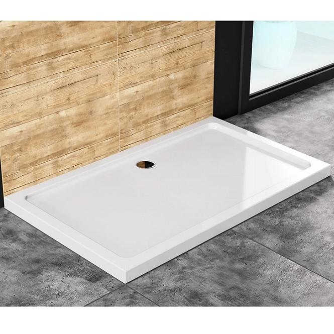 Téglalap alakú zuhanytálca Savoy Rea K5332 white 80x100