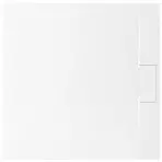 Négyzet alakú zuhanytálca Bazalt white 90x90