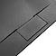 Téglalap alakú zuhanytálca Bazalt Long black 80x100,3