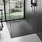 Téglalap alakú zuhanytálca Bazalt black 80x120,2