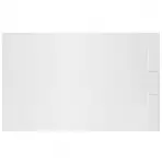 Téglalap alakú zuhanytálca Bazalt white 80x120