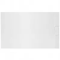 Téglalap alakú zuhanytálca Bazalt white 80x120