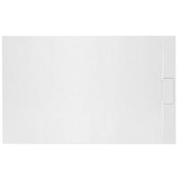 Téglalap alakú zuhanytálca Bazalt white 80x120