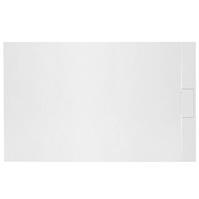 Téglalap alakú zuhanytálca Bazalt white 90x120