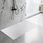 Téglalap alakú zuhanytálca Bazalt Long white 80x120,4