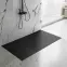 Téglalap alakú zuhanytálca Magnum black 80x100,3