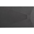 Téglalap alakú zuhanytálca Magnum black 90x120
