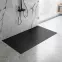 Téglalap alakú zuhanytálca Magnum black 80x120,4