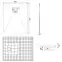 Téglalap alakú zuhanytálca Magnum white 80x120,2