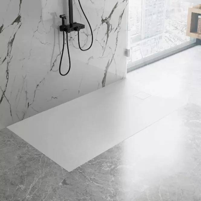 Téglalap alakú zuhanytálca Magnum white 80x120