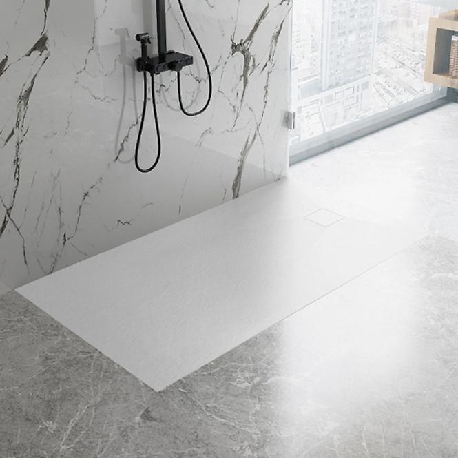 Téglalap alakú zuhanytálca Magnum white 80x120