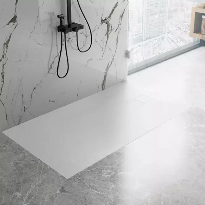 Négyzet alakú zuhanytálca Magnum white 90x90